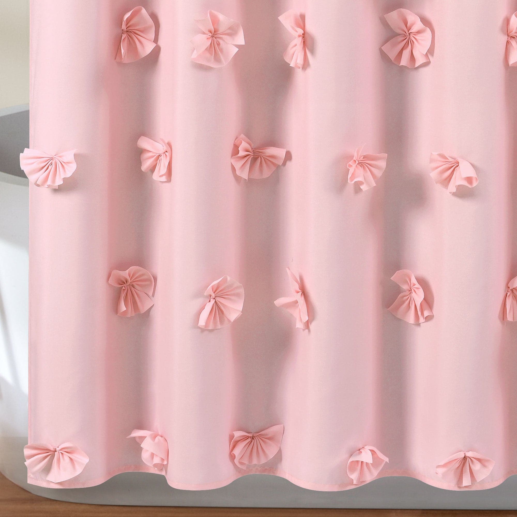 Riley Waterproof Shower Curtain - Elegant Bathroom Decor for Modern Homes | Perfect for Bathrooms, Dorms & Apartments