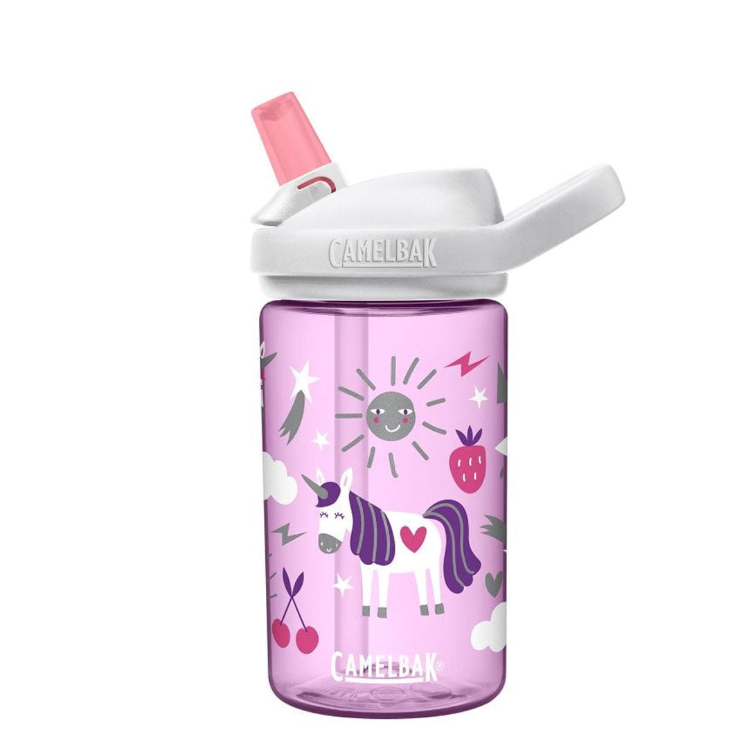 Camelbak Kids Eddy Plastic Water Bottle 410ml | BPA-Free Unicorn Design | Leak-Proof & Easy Sip | Perfect for School, Sports & Outdoor Adventures