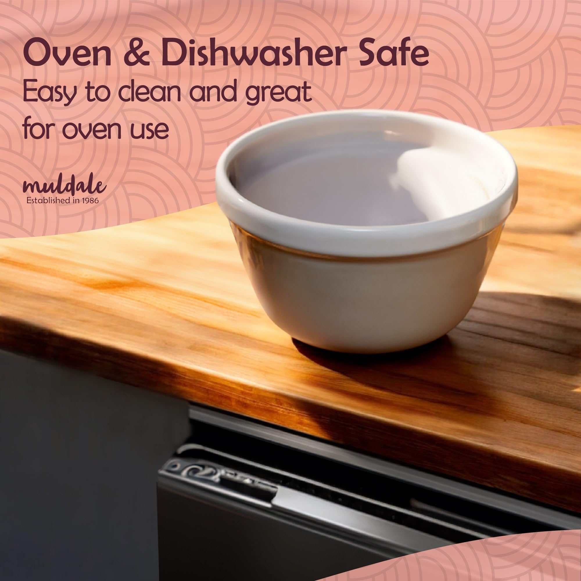 Premium 1.6qt Ceramic Pudding Bowl for Steaming - Oven-Safe White Porcelain Pudding Mold (8