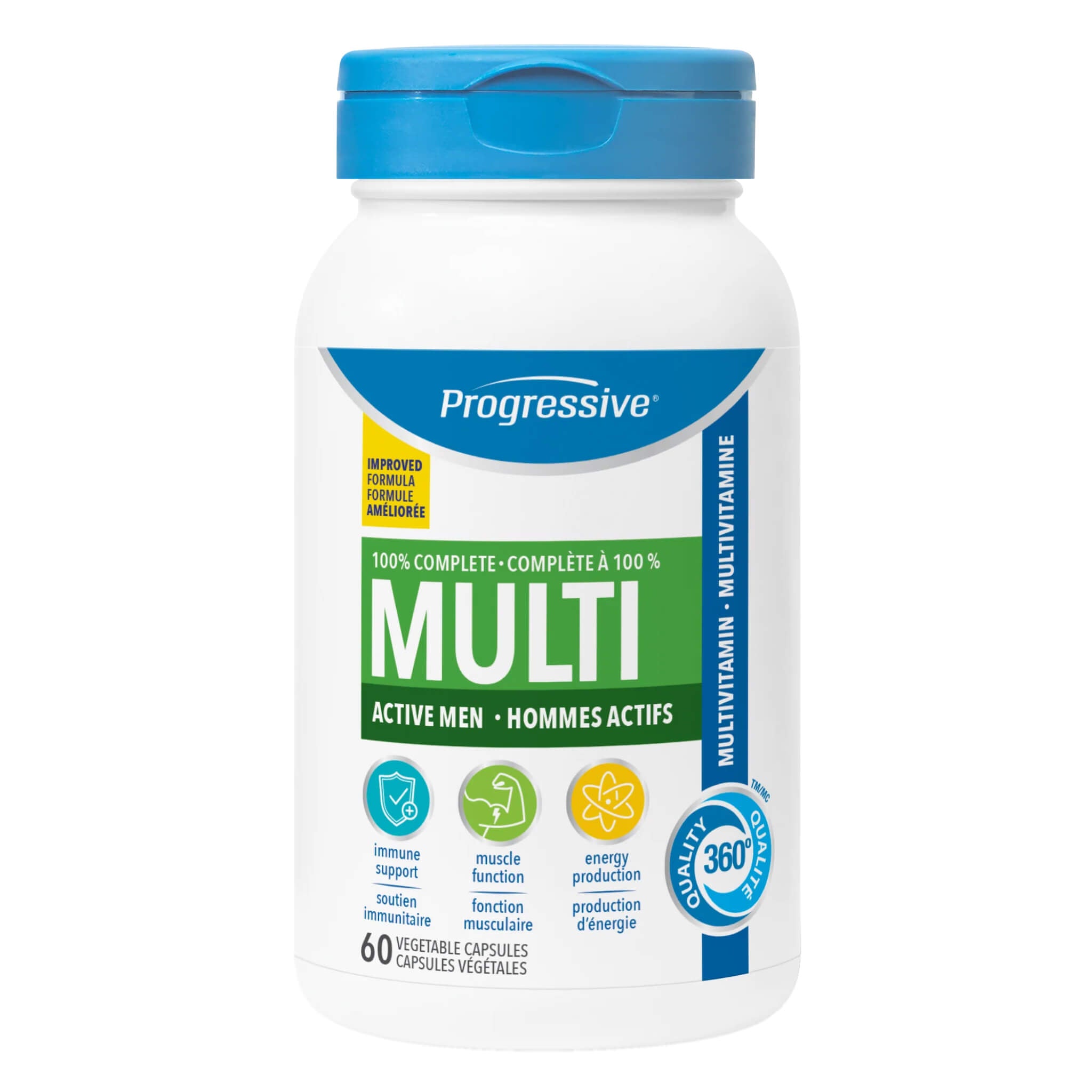 Premium Multivitamin for Active Men - Boost Energy, Immunity & Performance - Ideal for Gym, Sports & Daily Fitness