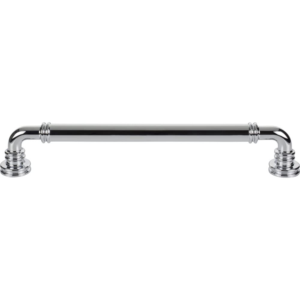 12 Inch Polished Chrome Cranford Appliance Pull by Top Knobs - Premium Cabinet Handle for Kitchen, Bathroom & Furniture (CC Measurement)