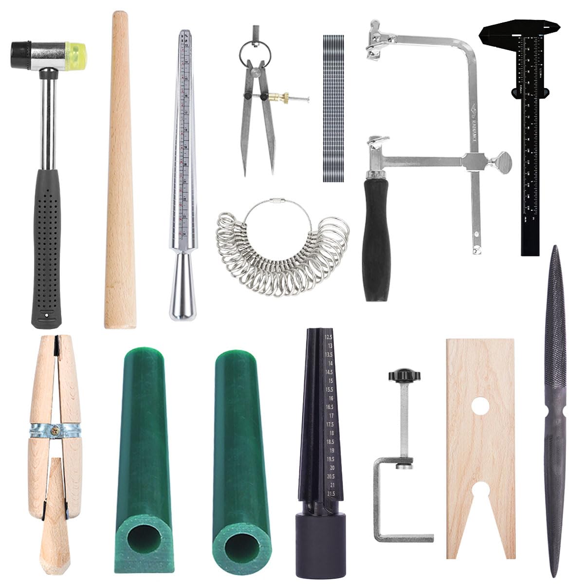 The Artisan's Dream: Crafting Perfection with the Professional Jewelry Wax Ring Sizer Carving Tool Kit