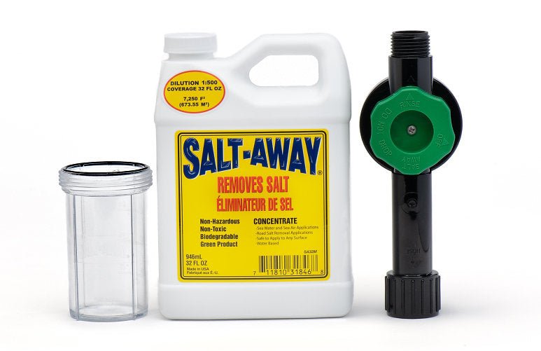 Salt Away Concentrate - Marine & RV Salt Remover for Boats, Trailers & Vehicles | Prevents Corrosion & Protects Surfaces | Ideal for Saltwater Cleaning & Maintenance
