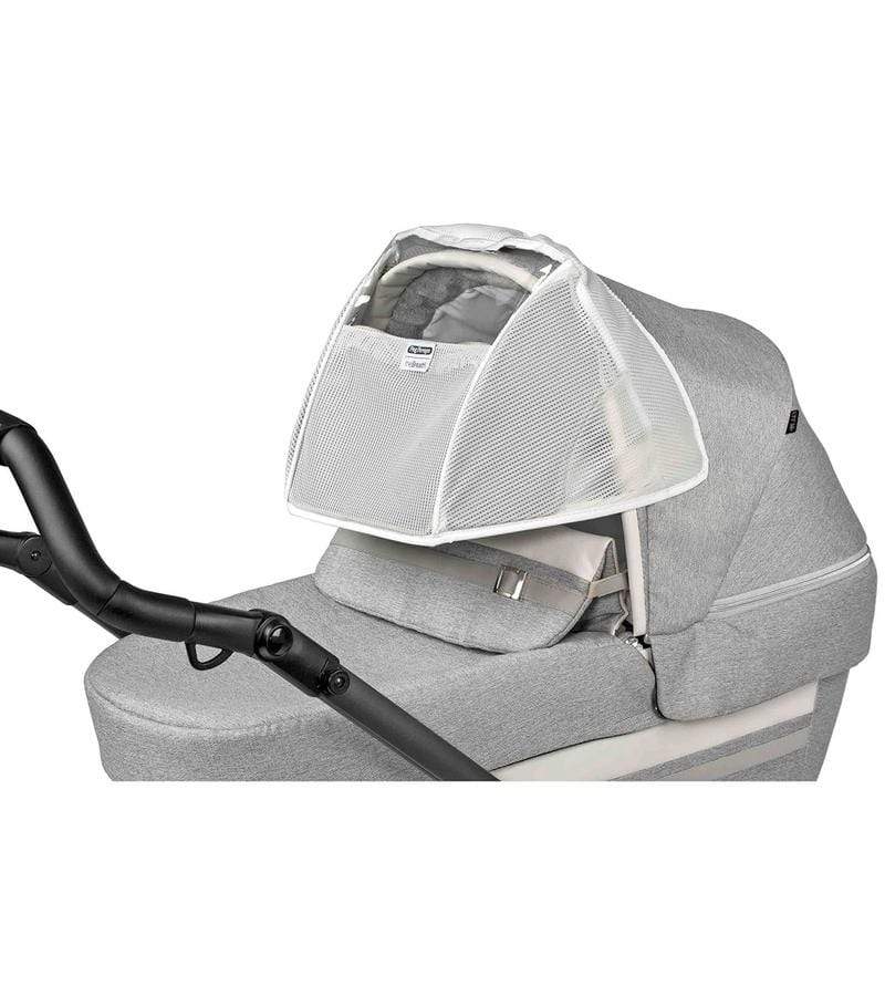 Peg Perego Universal Breathable Canopy for Stroller & Bassinet - Sun Protection & Shade for Baby Outdoor Walks & Travel