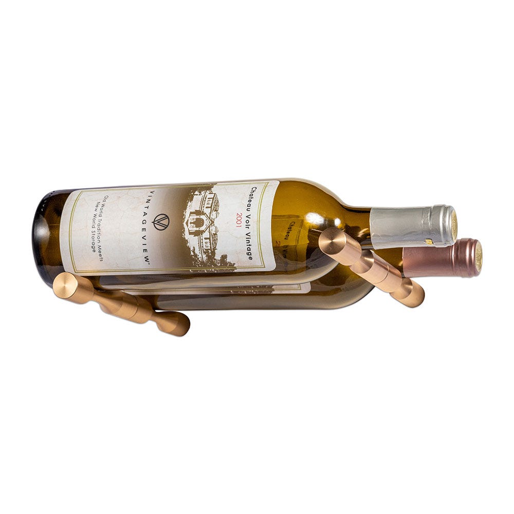 Metal Wine Rack Pins for Flex Strips - Durable Vino Pins for Wall Mounted Wine Storage - Perfect for Home Bars, Kitchens & Wine Cellars