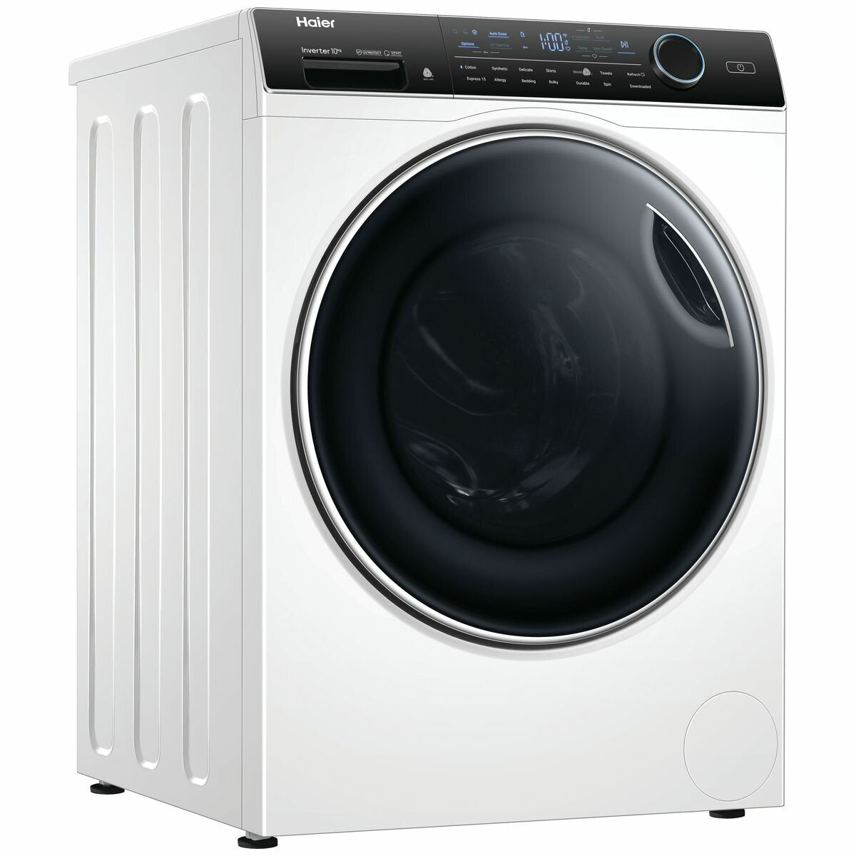 Haier 600 Series 10kg Front Load Washing Machine with UV Protection HWF10AN1 - Perfect for Large Families & Allergy Sufferers | Energy Efficient Laundry Solution for Homes & Apartments