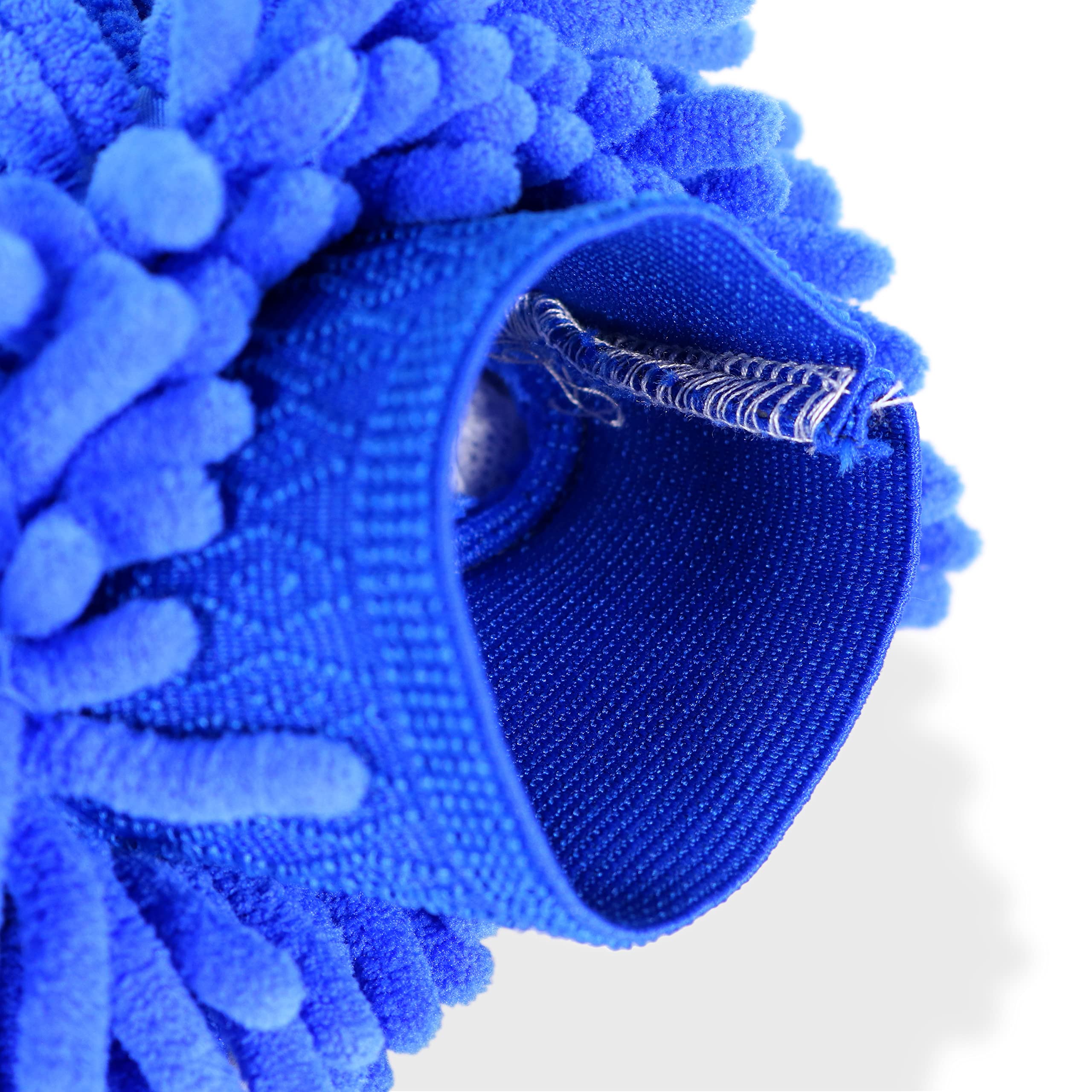 Premium Chenille Microfiber Wash Mitt - Ultra Soft & Absorbent Scratch-Free Car Wash Glove with Wheel Brush - Perfect for Hand Washing Cars, Trucks & Motorcycles