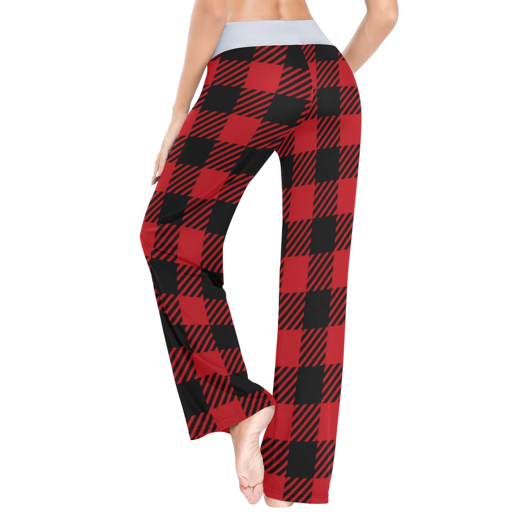 Women's High Waist Palazzo Lounge Pants - Soft Stretchy Drawstring Wide Leg Pajama Pants for Sleep, Yoga & Relaxation at Home