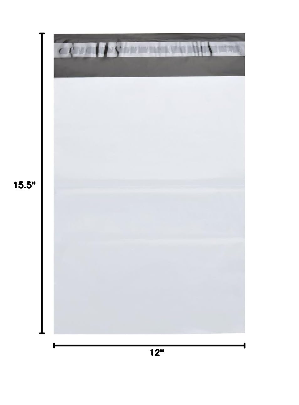 MFLABEL 2000 Pack 12x15.5 Inch Poly Mailers - Waterproof Shipping Bags & Mailing Envelopes (2.5 Mil Thick) - Perfect for Ecommerce, Online Stores, and Small Business Shipping