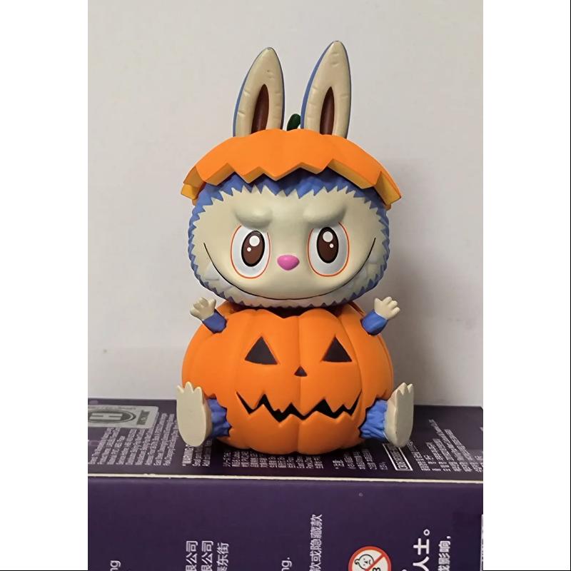 Labubu The Monsters Carnival Series Pumpkin Monster Action Figure - Collectible Vinyl Art Toy for Display & Decoration - Perfect for Halloween Decor, Anime Lover Gifts, and Pop Culture Collectors