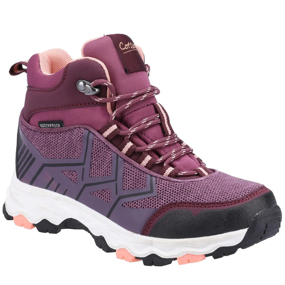 Eco-Friendly Recycled Hiking Boots for Kids - Cotswold Children's Coaley Lace-Up Outdoor Shoes | Perfect for Hiking, Camping & Outdoor Adventures