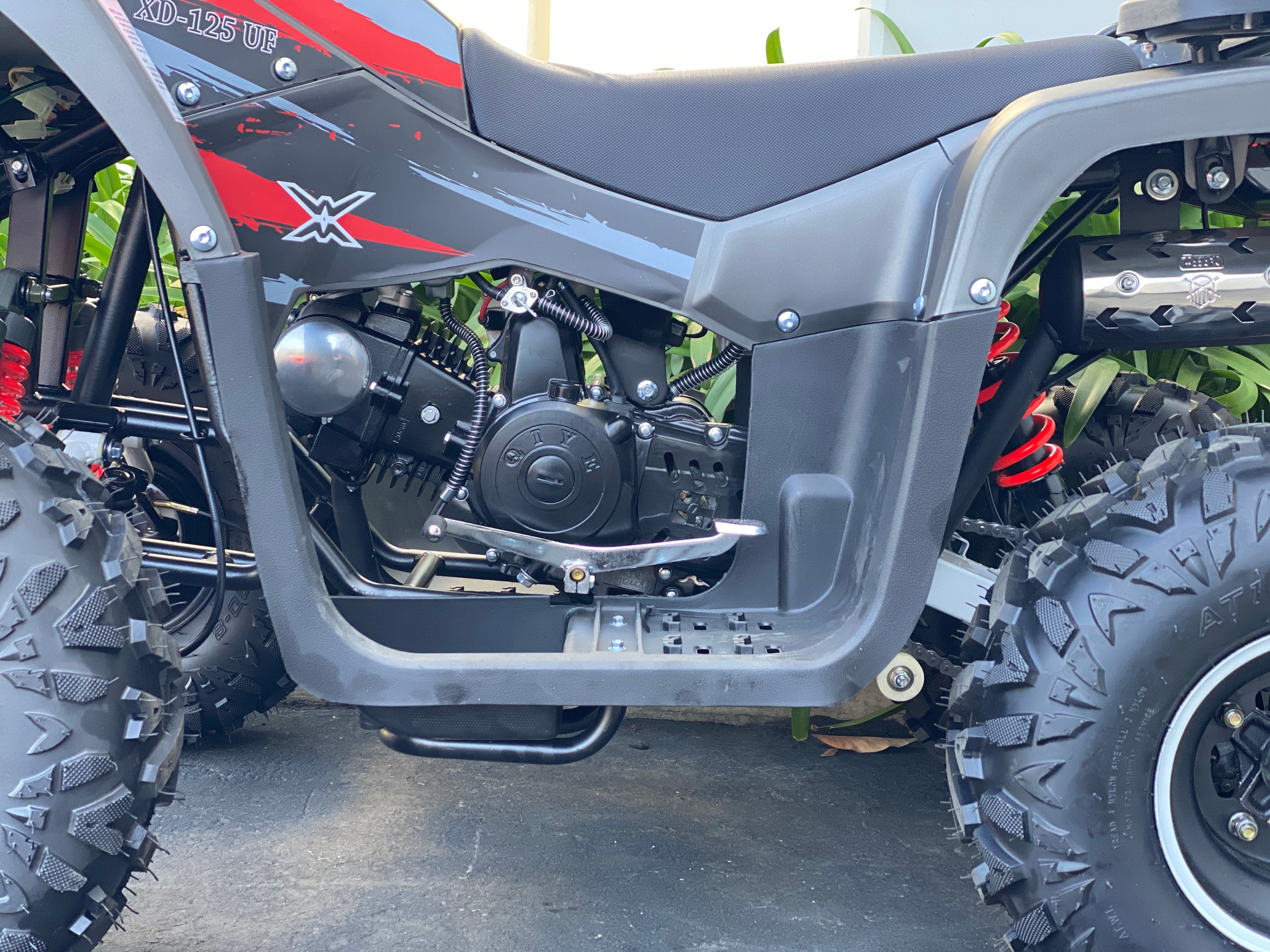 Venom Lander 125cc ATV - Fully Automatic with Reverse Gear | XD 125UF Dirt Bike for Adults & Teens | Perfect for Off-Road Trails, Farm Work & Outdoor Adventures