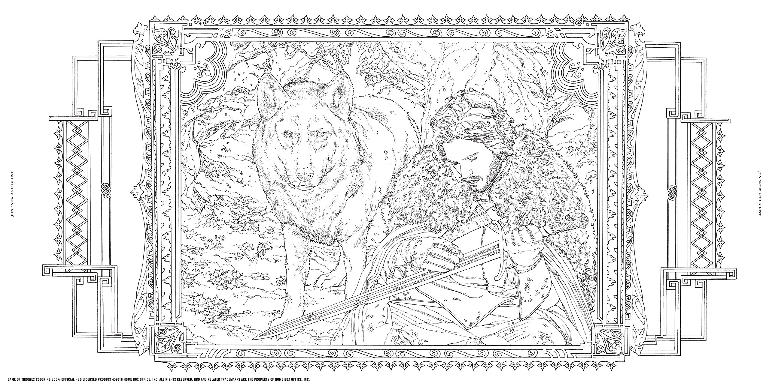 Game of Thrones Coloring Book - Official HBO Merchandise | GOT Gifts for Adults & Fans | Stress Relief & Creative Activity | Perfect for Parties, Collectors & Relaxation