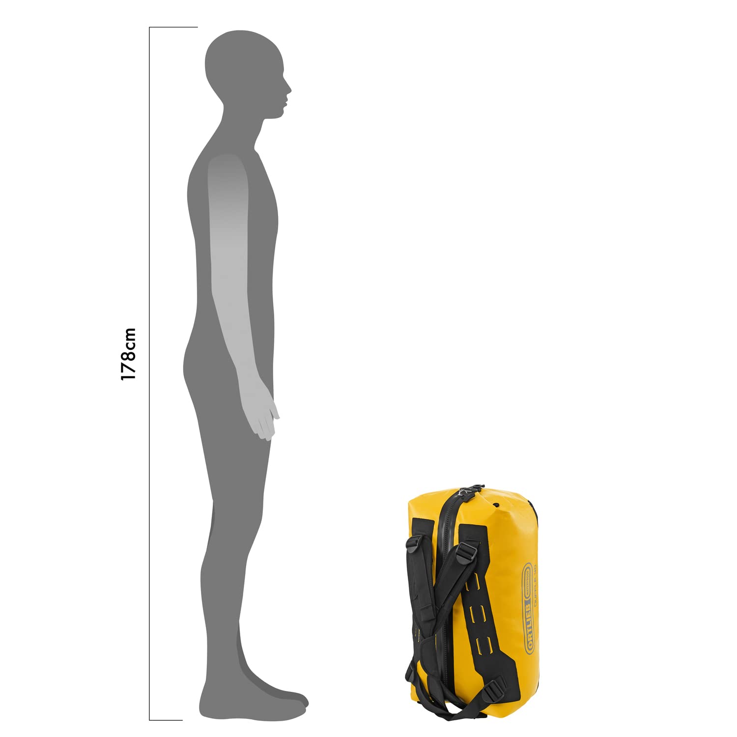 Ortlieb Waterproof Travel Bag - Durable & Lightweight for Biking, Hiking & Outdoor Adventures | Perfect for Commuting, Camping & Travel Gear