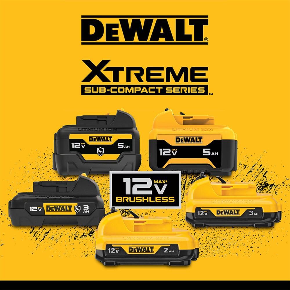 12V MAX Oil-Resistant 3Ah Lithium-Ion Battery - Power Tools, Outdoor Equipment & Emergency Backup Power Supply