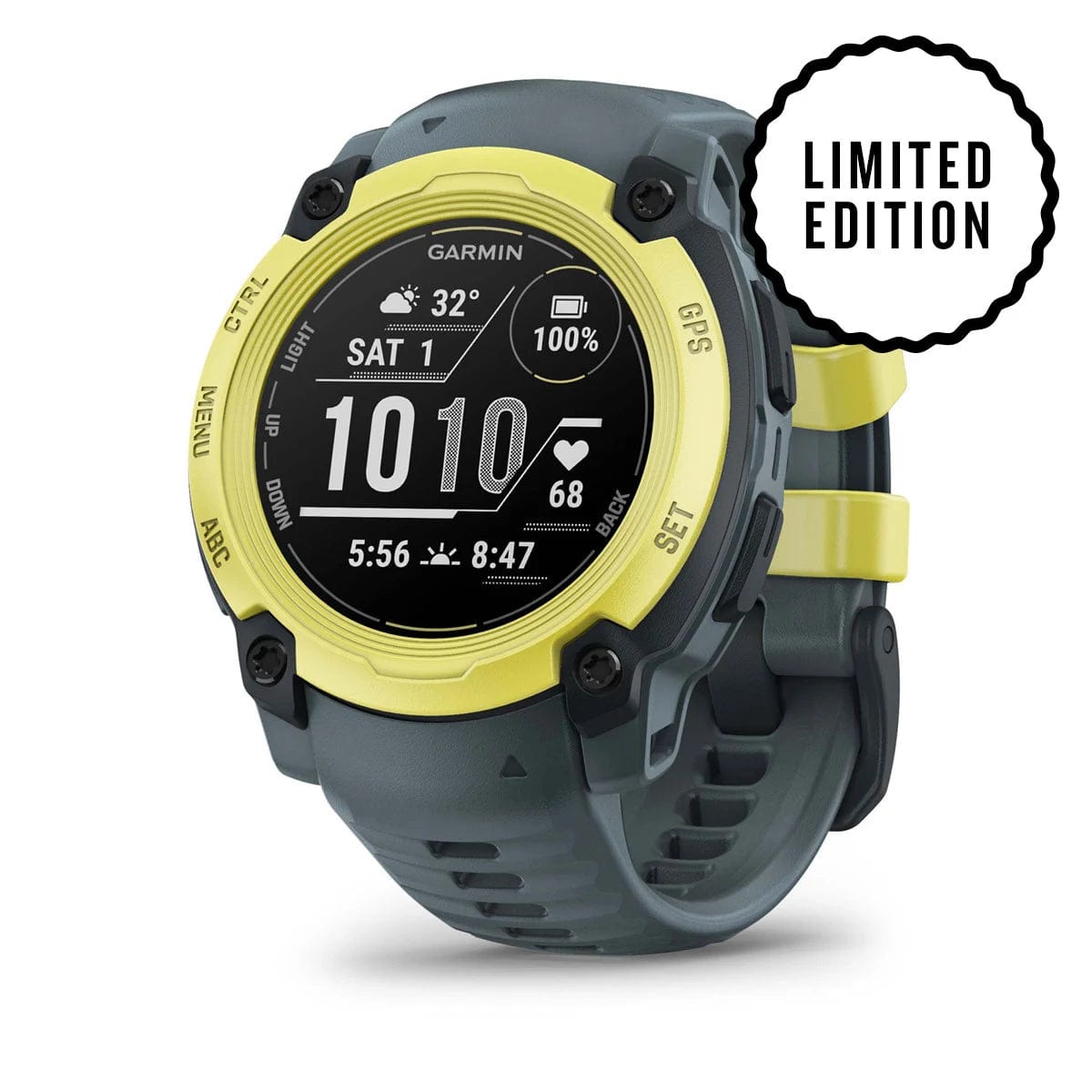 Garmin Instinct® Solar - Rugged GPS Smartwatch with Solar Charging, Heart Rate Monitor & Fitness Tracking - Perfect for Hiking, Running & Outdoor Adventures