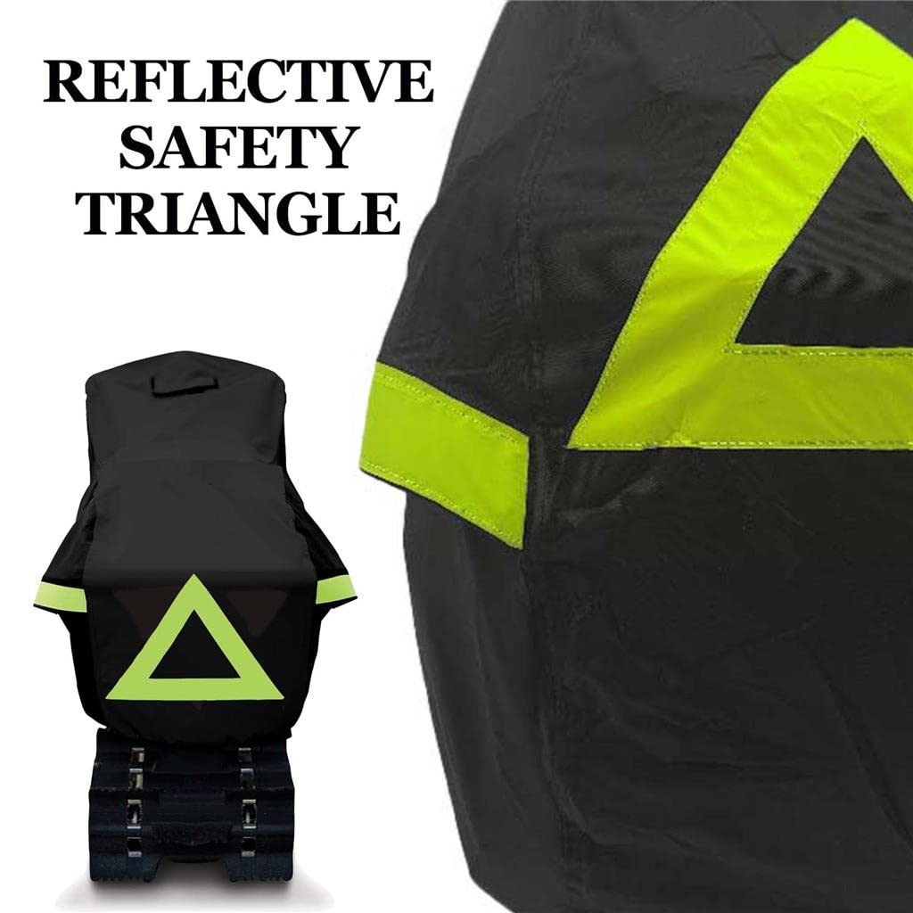 SBU Trailerable Snowmobile Cover for Arctic Cat Mountain M7 EFI 141 (2005-2006) - Heavy Duty 600D Polyester Waterproof Protection - Perfect for Trailering & Winter Storage