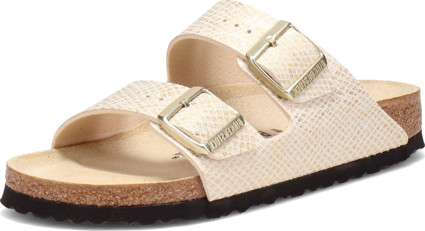 Birkenstock Women's Arizona Soft Footbed Sandals - Comfortable & Supportive Leather Slides for Casual Wear, Walking, and Everyday Use