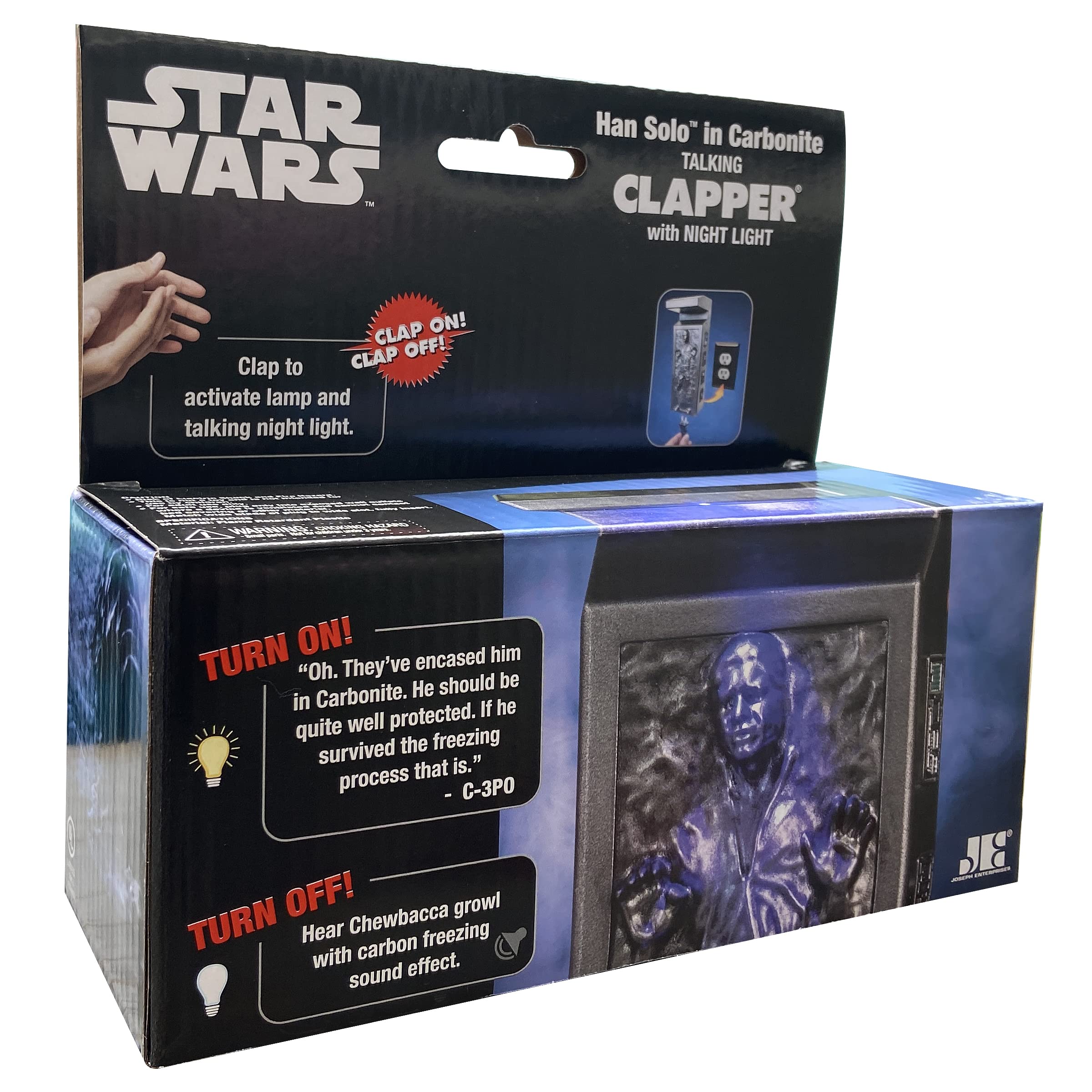 Original Star Wars Han Solo Carbonite Replica - Premium Collectible for Fans & Movie Enthusiasts | Perfect for Home Display, Themed Parties & Gift Giving