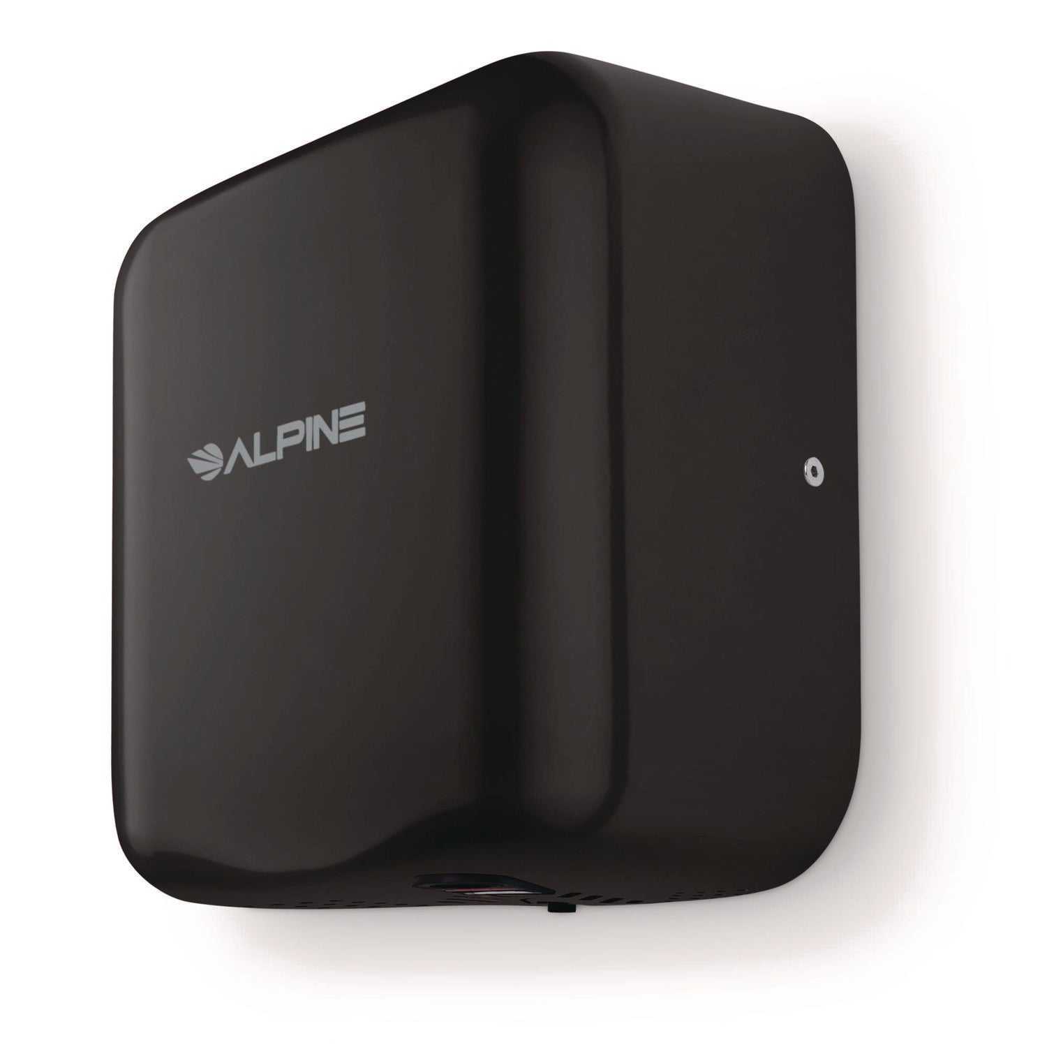 Alpine Industries Hemlock Commercial Automatic 120V Hand Dryer - Stainless Steel Black - High Speed Energy Efficient for Restaurants, Hotels & Public Restrooms (6.69