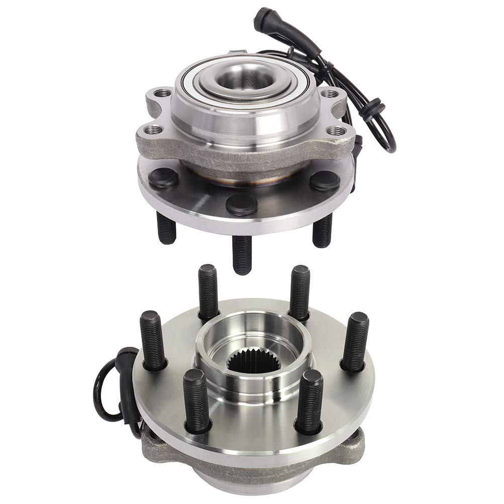 515065 Front 6 Lugs Wheel Hub Bearing Assembly Compatible with Nissan Frontier 2005-2017 & Xterra 2005-2015 - Durable Replacement for Smooth Off-Road & Daily Driving