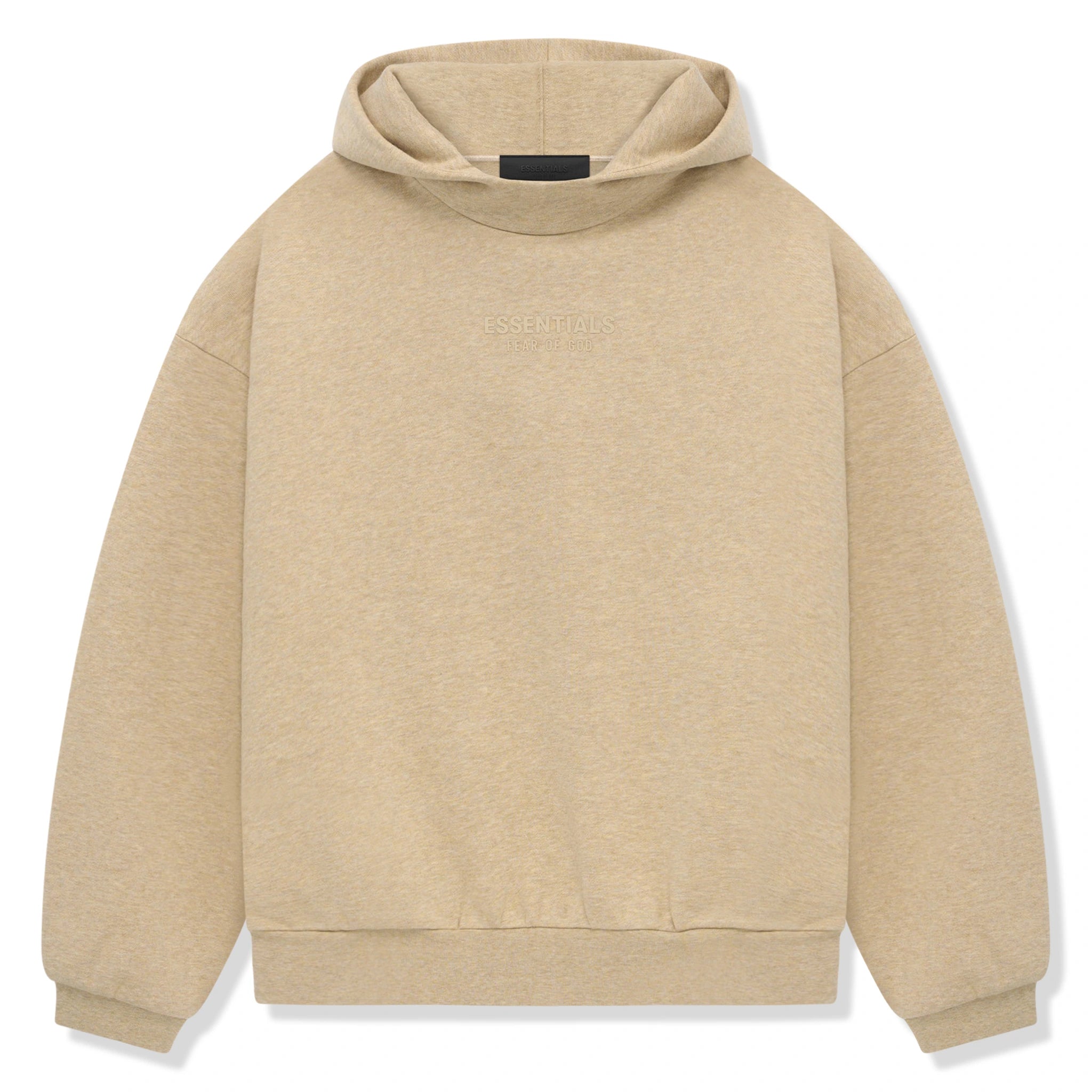 Fear Of God Essentials Gold Heather Hoodie (FW23) - Premium Streetwear for Men & Women - Perfect for Casual Wear, Gym, and Outdoor Activities