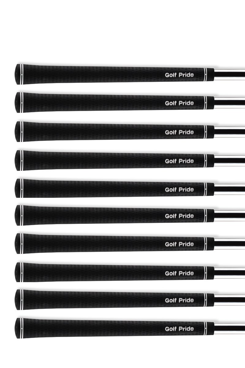 Golf Pride Tour Velvet Golf Grips - Set of 10 (Standard Size, 60R Round) | Premium Golf Club Grips for Better Control & Comfort | Ideal for Golfers, Tournaments & Practice Sessions