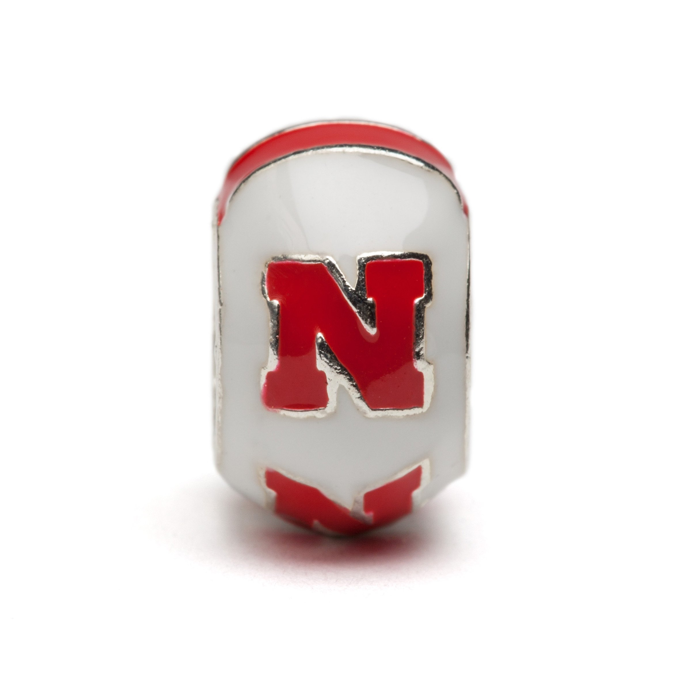 Official University of Nebraska Bracelet | UNL Charm Bracelet | Licensed Nebraska Cornhuskers Jewelry | Perfect for Game Day, Alumni Gifts & School Spirit