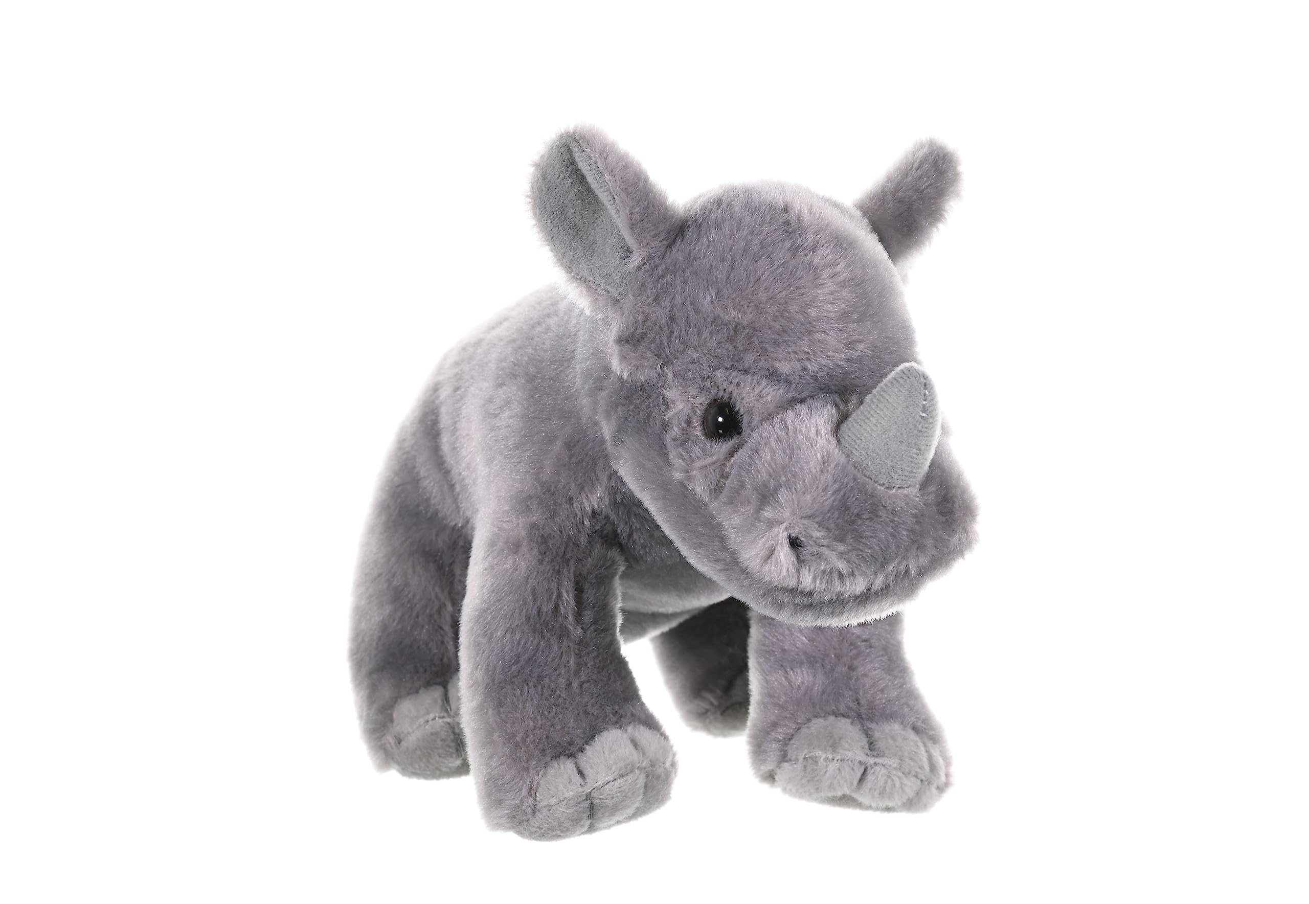 Wild Republic 8 Inch Rhino Baby Plush Stuffed Animal - Soft Cuddlekins Plush Toy for Kids | Perfect Gift for Birthdays, Nursery Decor & Cuddling Companion