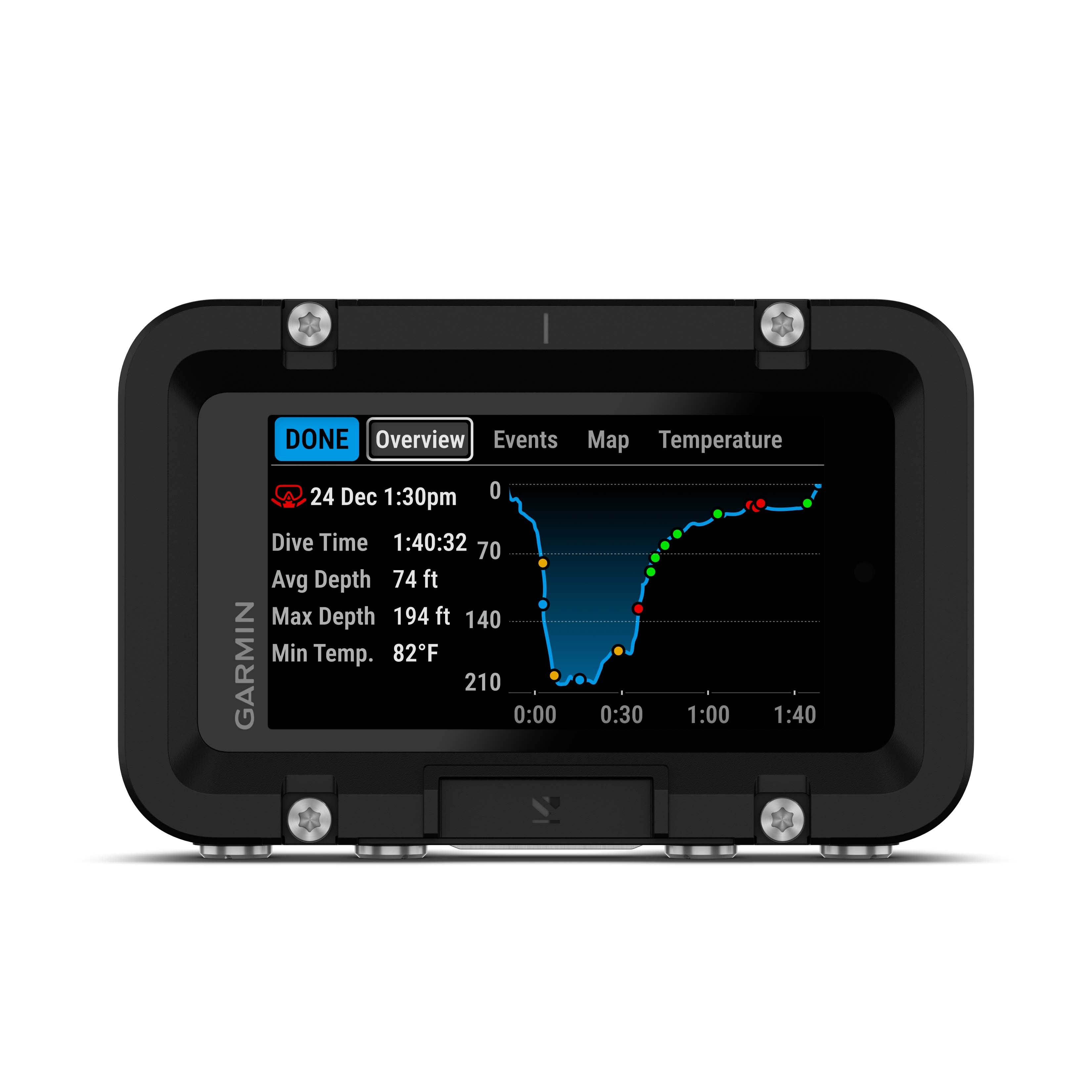 Garmin Descent X50i Dive Computer - Professional Scuba Diving Watch with GPS, Heart Rate Monitor & Air Integration - Perfect for Deep Sea Diving, Snorkeling & Water Sports