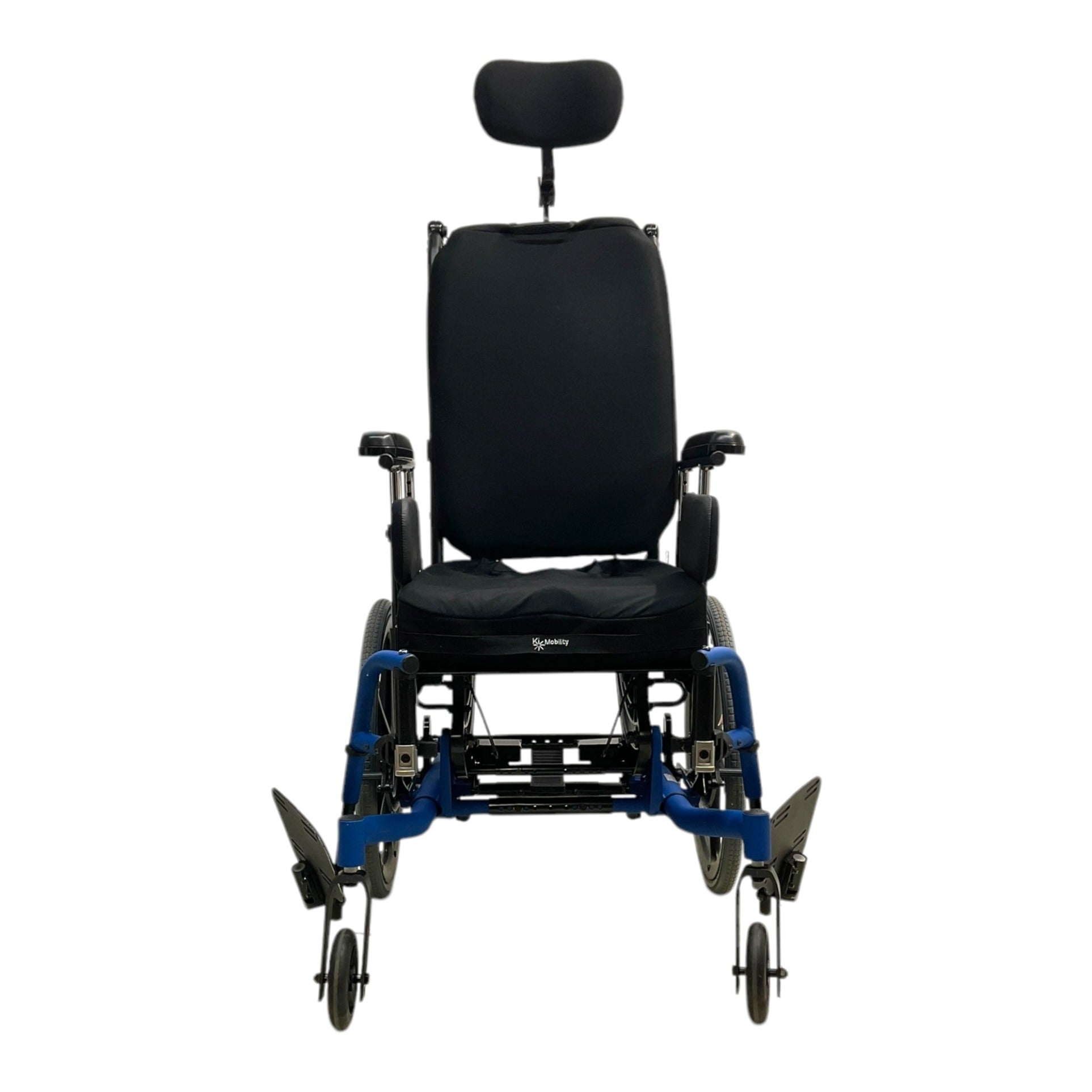 2020 Ki Mobility Focus CRe Tilt-in-Space Manual Wheelchair with 16x20 Inch Seat & Thigh Lateral Supports - Lightweight Mobility Aid for Home, Office & Outdoor Use