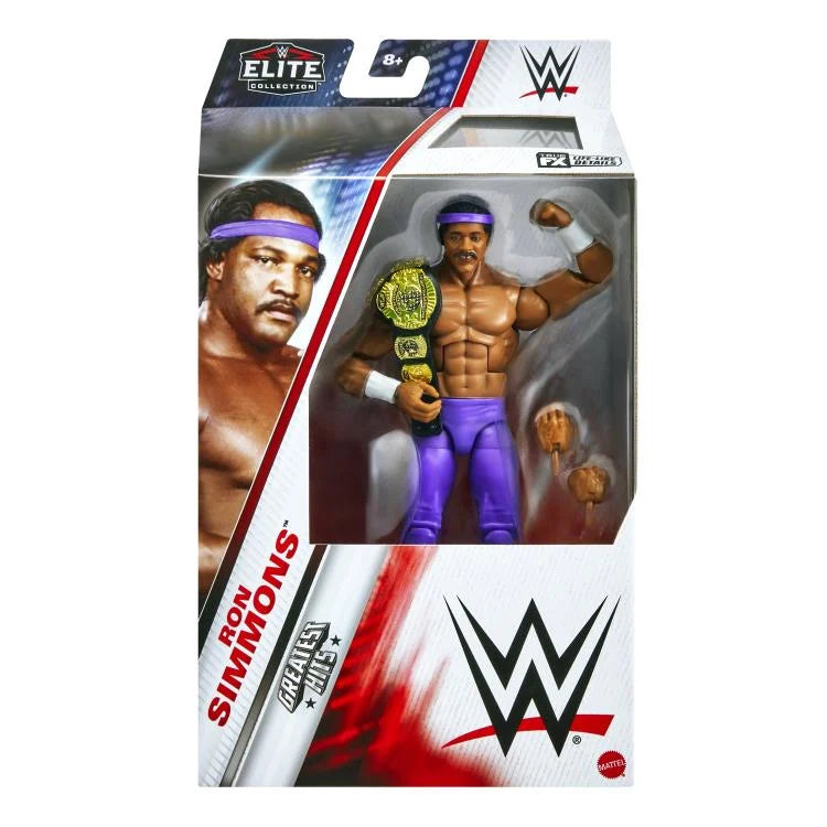 Ron Simmons WWE Elite Collection Greatest Hits 2025 Action Figure - Authentic Wrestling Collectible for Fans & Display