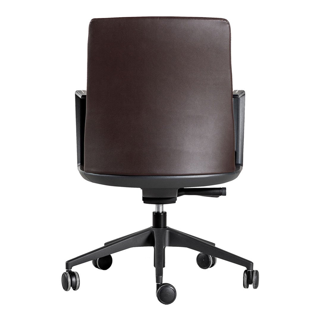 Ergonomic Low Back Office Chair with Swivel Base - Comfortable & Adjustable for Home, Office, or Gaming Setup - Cron Sport Mesh Task Chair for Long Hours of Sitting
