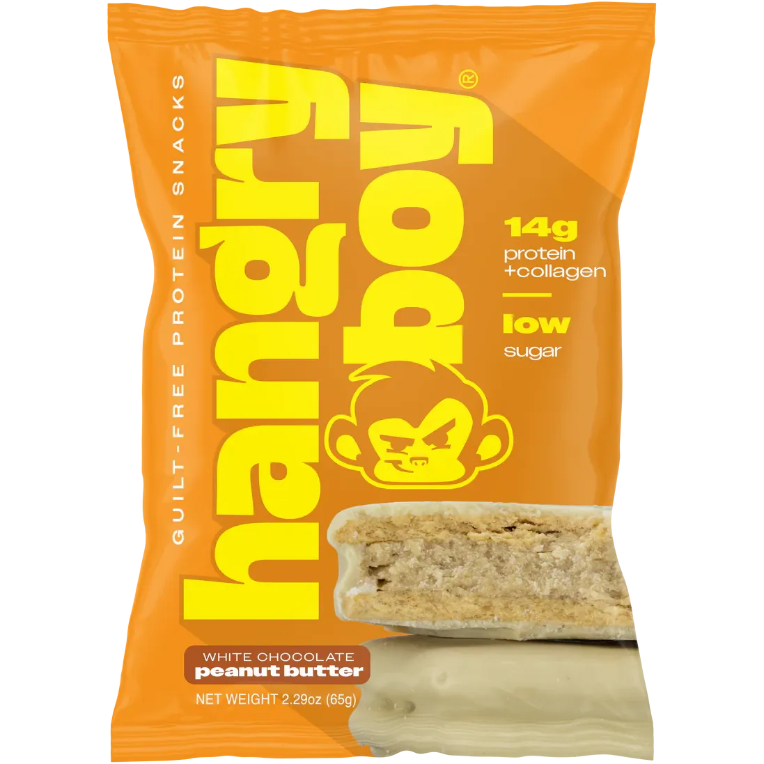 Hangryboy Protein Cookie Sandwich - High Protein Snack for Weight Loss, Muscle Building & Energy Boost | Perfect for Gym, Workouts, Office & On-the-Go Nutrition