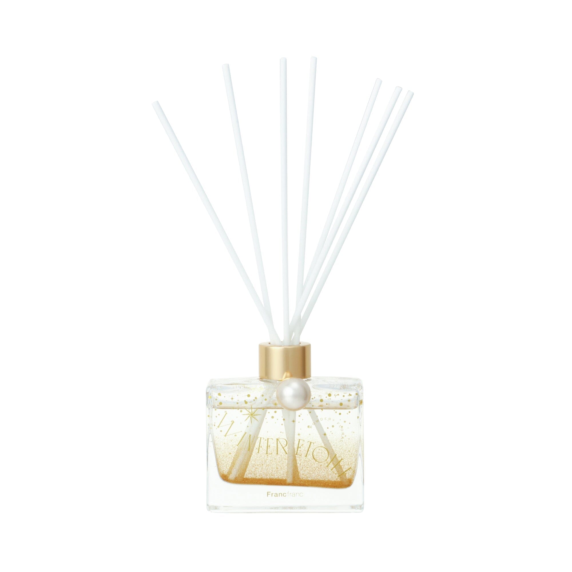 Winter Etoile Fragrance Diffuser - Powder Floral Scented Reed Diffuser for Home, Office & Bathroom | Long-Lasting Aromatherapy Gift Set for Relaxation & Stress Relief