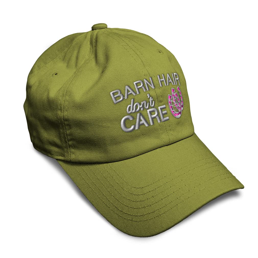 Custom Soft Baseball Cap - Unisex Barn Hair Don't Care Style B Dad Hat for Men & Women | Perfect for Outdoor Activities, Sports & Casual Wear