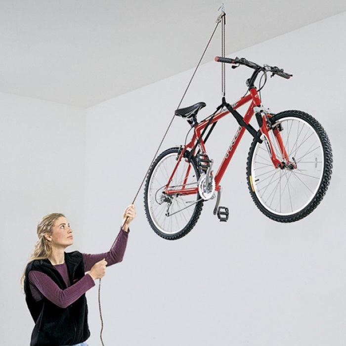 Harken 1 Point Hoister Bike Storage System - Heavy Duty Utility Hoist for Bicycles, Kayaks, Ladders & Garage Organization - Perfect for Home, Garage & Outdoor Storage Solutions