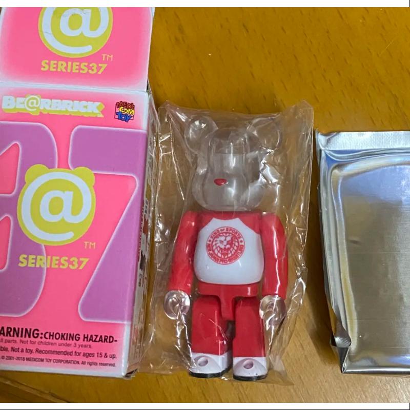 Bearbrick Series 37 Secret Japan Pro Wrestling 100% Collectible Figure - Limited Edition Anime Vinyl Toy for Display & Gifts