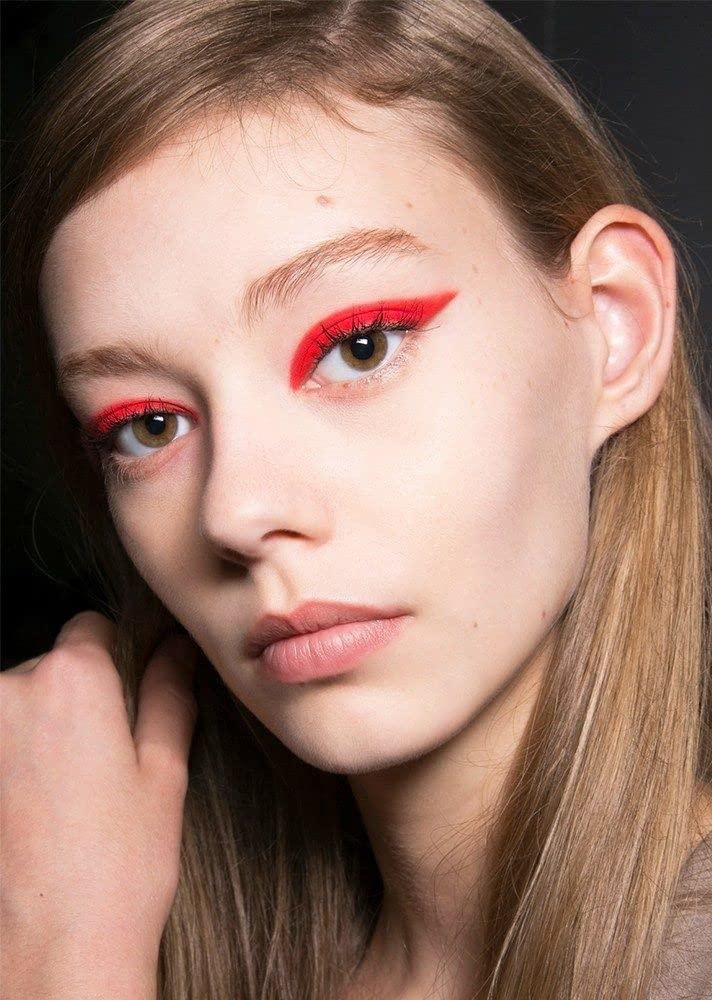 Best Long Lasting Lightweight Red Kajal Eyeliner - Smudge Proof & Waterproof for Dramatic Eye Makeup | Perfect for Parties, Weddings & Evening Looks