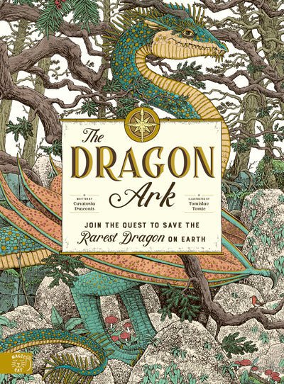 Curatoria Draconis: The Dragon Ark - Illustrated Fantasy Book by Tomislav Tomic | Dragon Art Book for Collectors & Fantasy Lovers | Perfect for Home Decor & Gift Giving