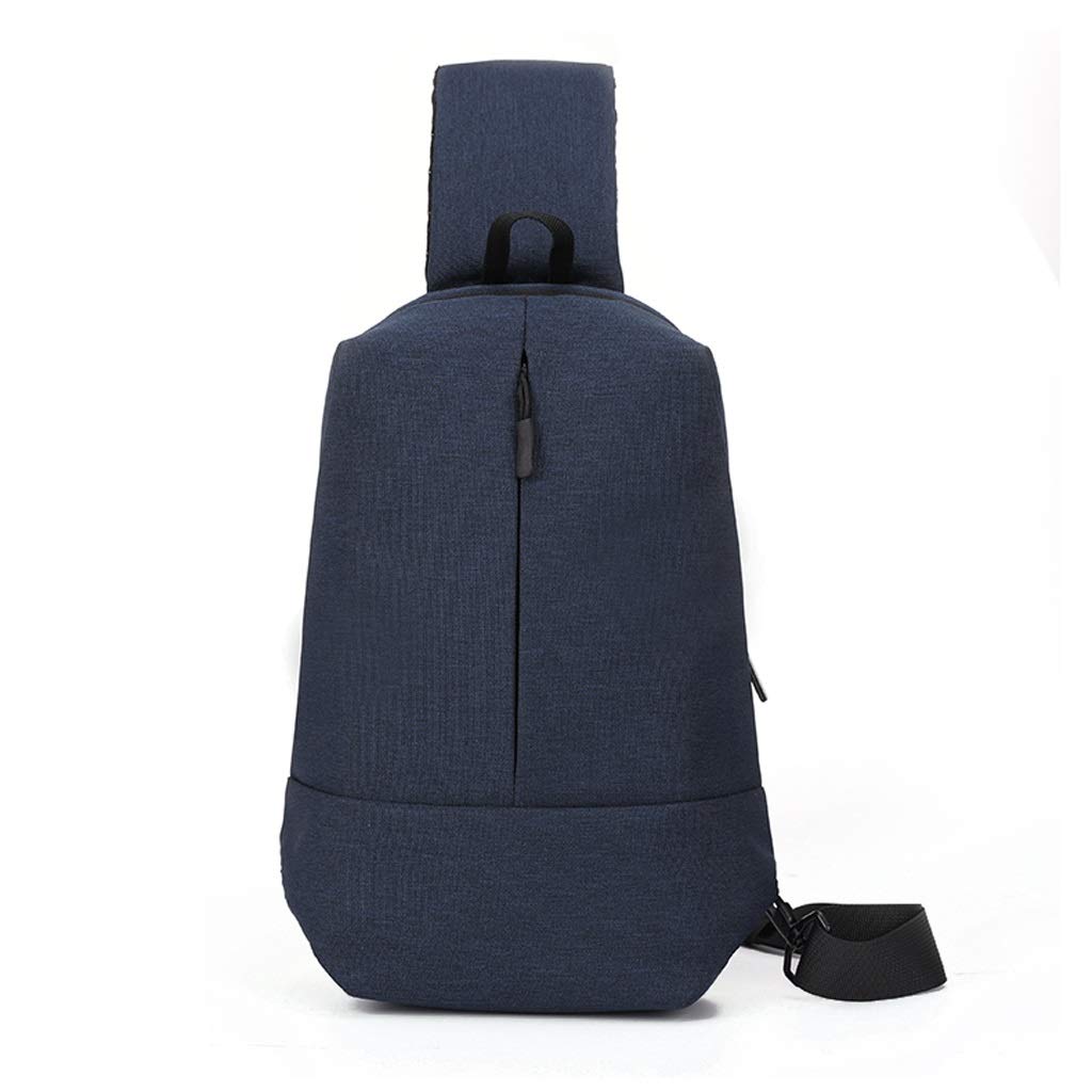 Anti-Theft Chest Bag for Men - Waterproof Outdoor Sports Crossbody Backpack, Lightweight Travel Shoulder Bag with Multiple Pockets (Oxford Fabric) - Perfect for Hiking, Cycling & Daily Commute