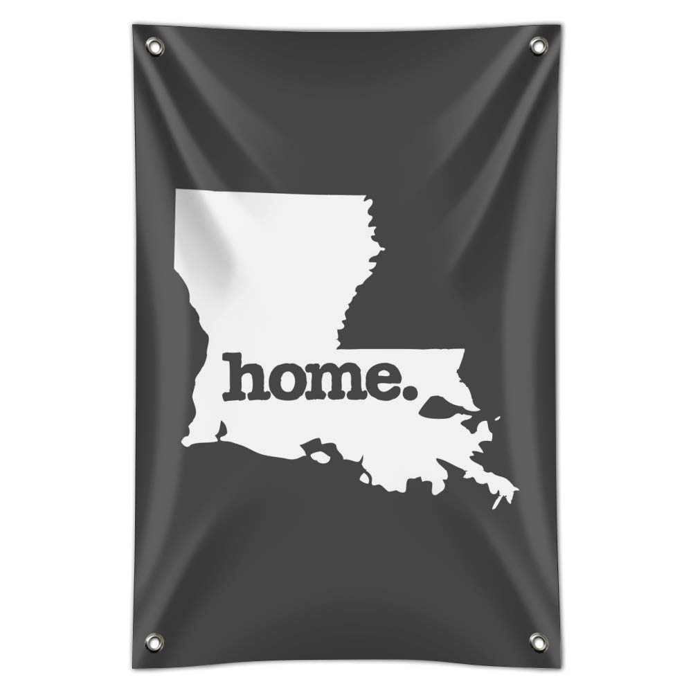 Officially Licensed Louisiana LA Home State Solid Dark Gray Business Office Sign - Perfect for Home, Office & Gifts | GRAPHICS & MORE