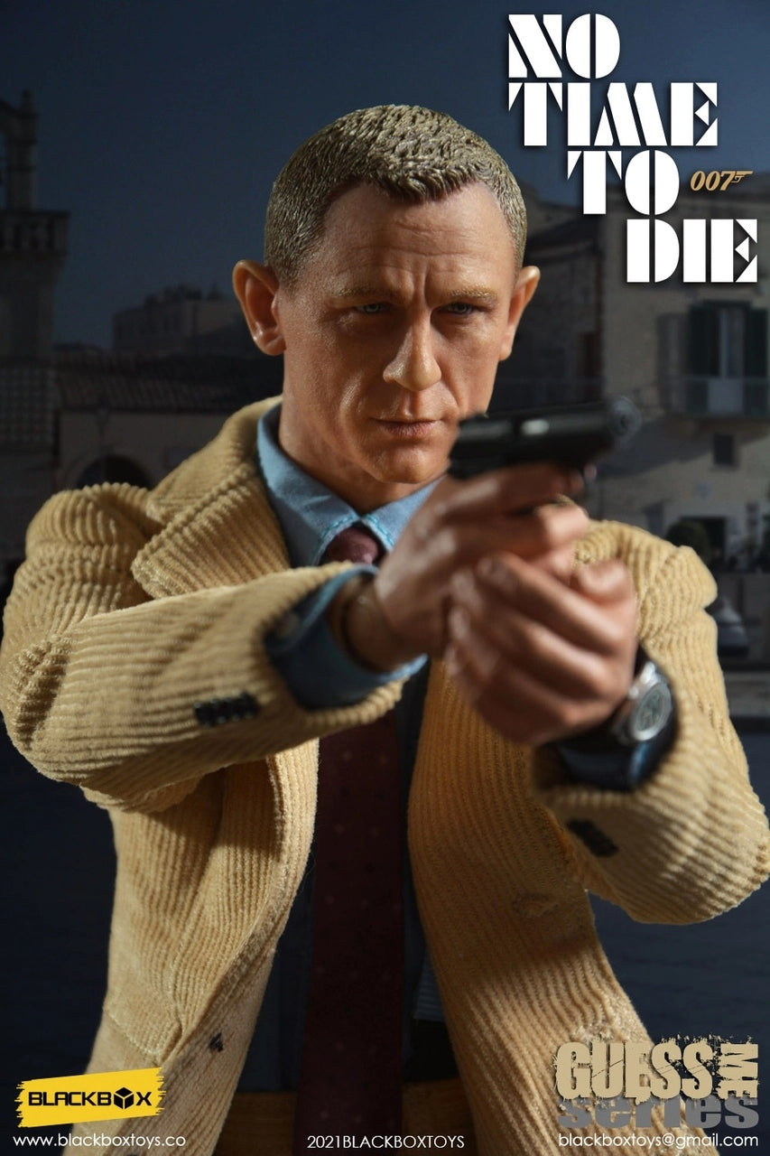 Blackbox Toys 1/6 Scale BBT 9025 No Time to Die James Bond Action Figure - Collectible Movie Character Model for Display & Cosplay