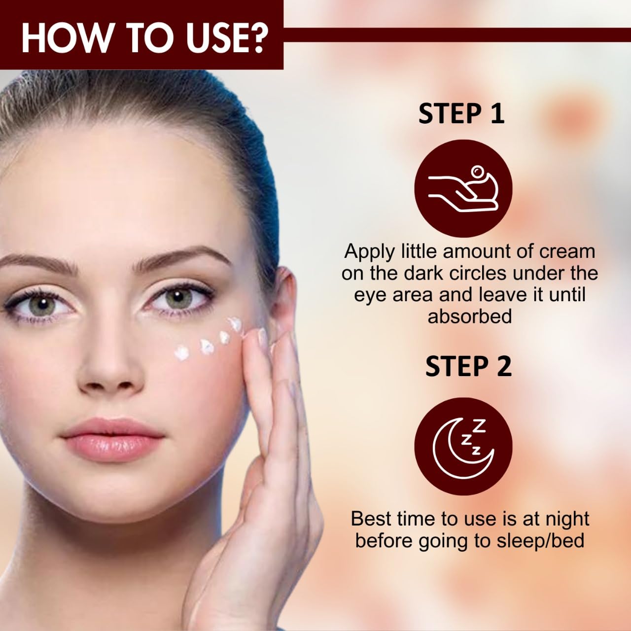 Premium Under Eye Cream for Dark Circles & Wrinkles - 20g Dark Circle Removal Treatment for Women & Men | Hydrating Eye Care Solution for Puffiness, Fine Lines & Fatigue | Day & Night Use for Brighter Eyes