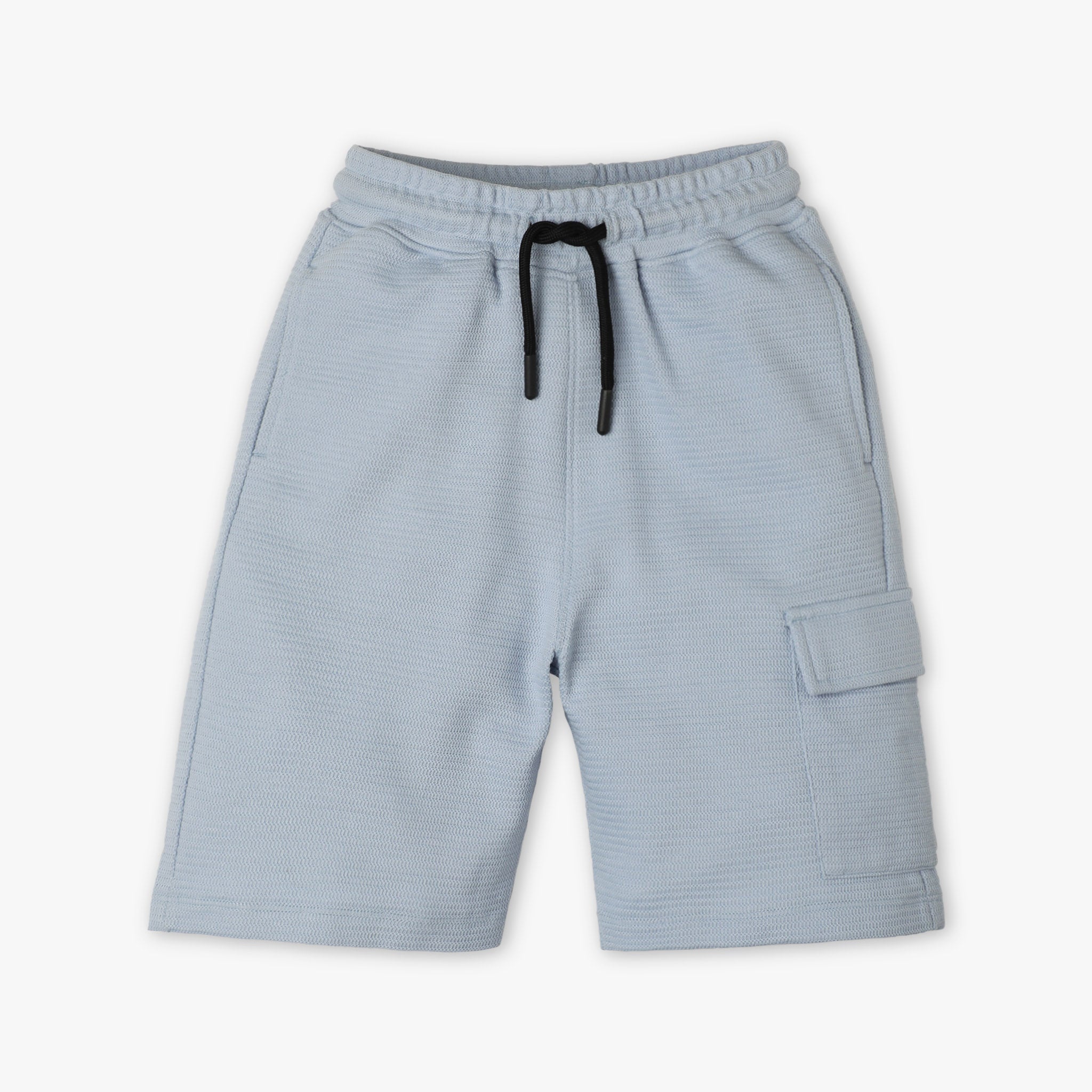 Boys' Knee-Length Mid-Rise Athletic Shorts - Comfortable Stretch Fabric for Sports, Play & Everyday Wear
