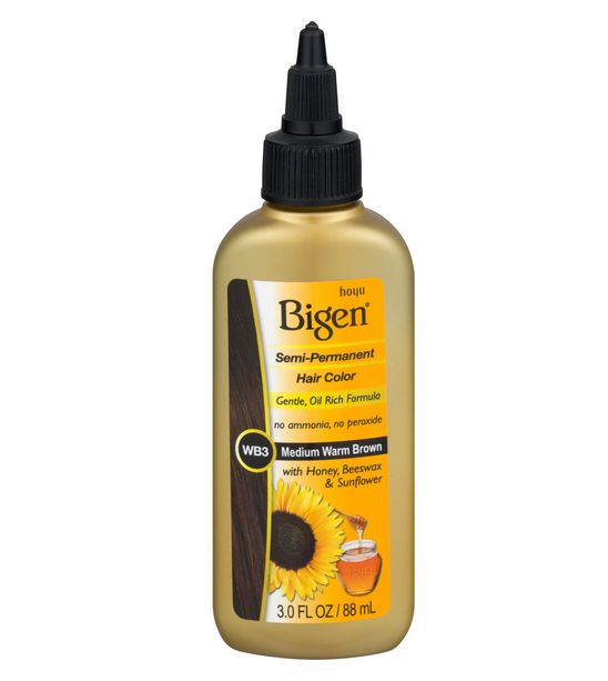 BIGEN Semi-Permanent Hair Dye - Long-Lasting Natural Hair Color for Men & Women - Perfect for At-Home Hair Coloring & Touch-Ups