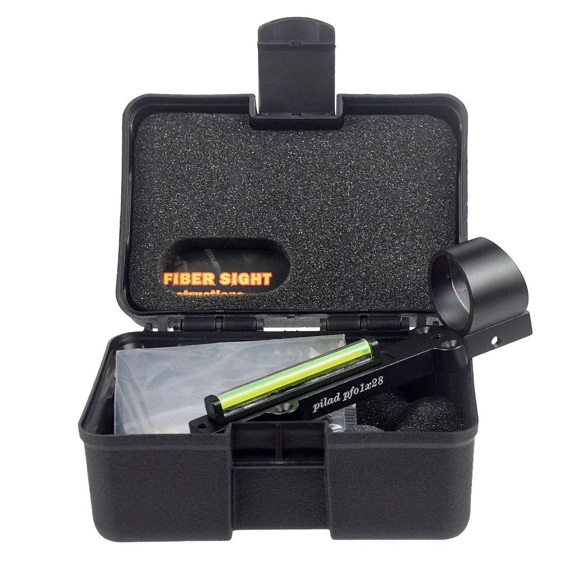 Tactical 1x28 Red Dot Sight with Green Fiber Optic | 11mm Rail Mount for Shotgun, AK47, AR15 | Hunting & Shooting Accessories | Perfect for Outdoor Adventures, Target Practice & Home Defense