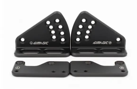 Simagic Alpha Steering Wheel Side Mount Bracket - Compatible with Sim Racing Wheels - Perfect for Sim Racing Cockpits and Gaming Setups