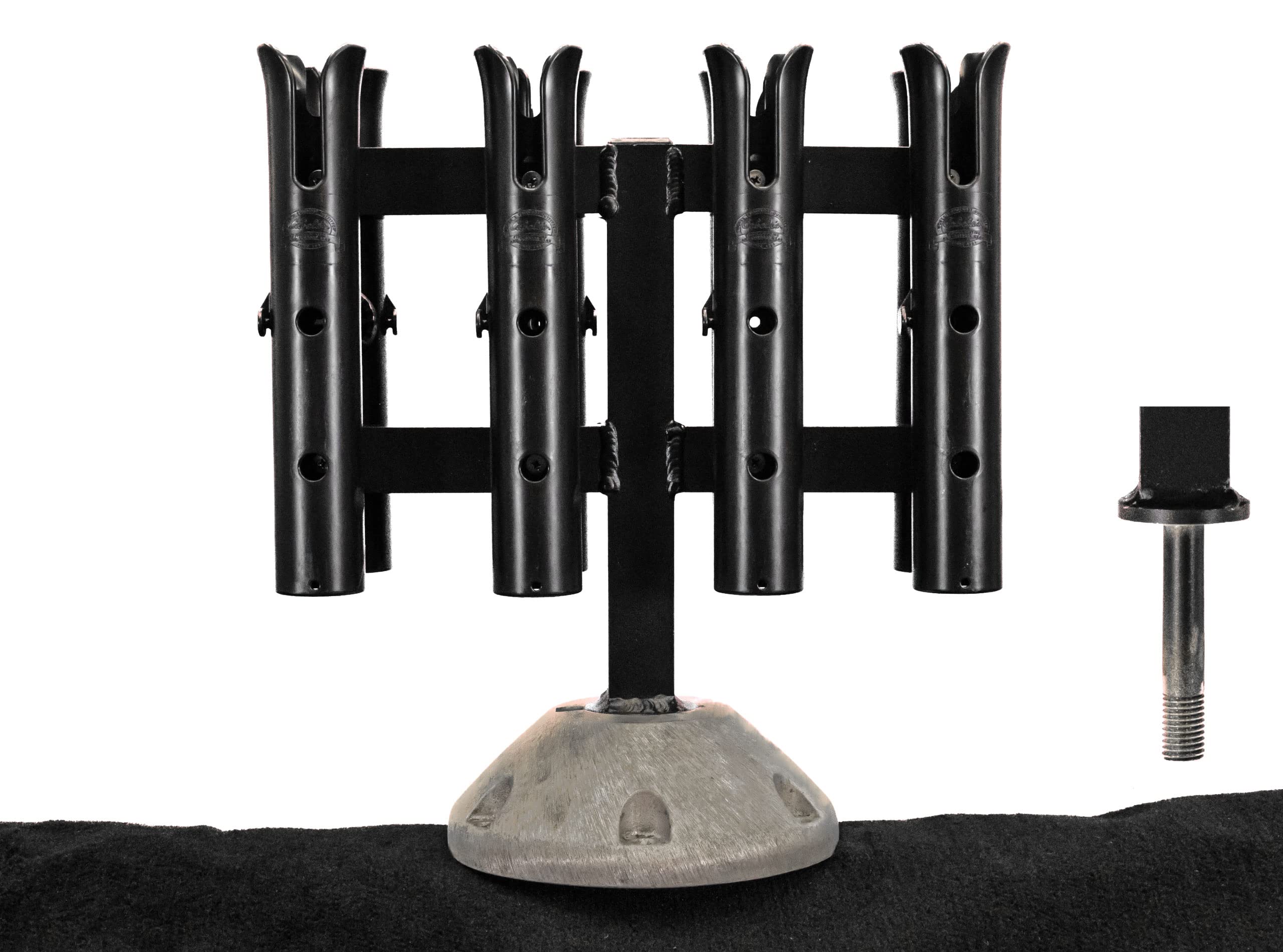 Heavy Duty Fishing Rod Holder - Durable and Adjustable Rod Rack for Fishing Rods Storage | Perfect for Garage, Boat, and Outdoor Fishing Gear Organization