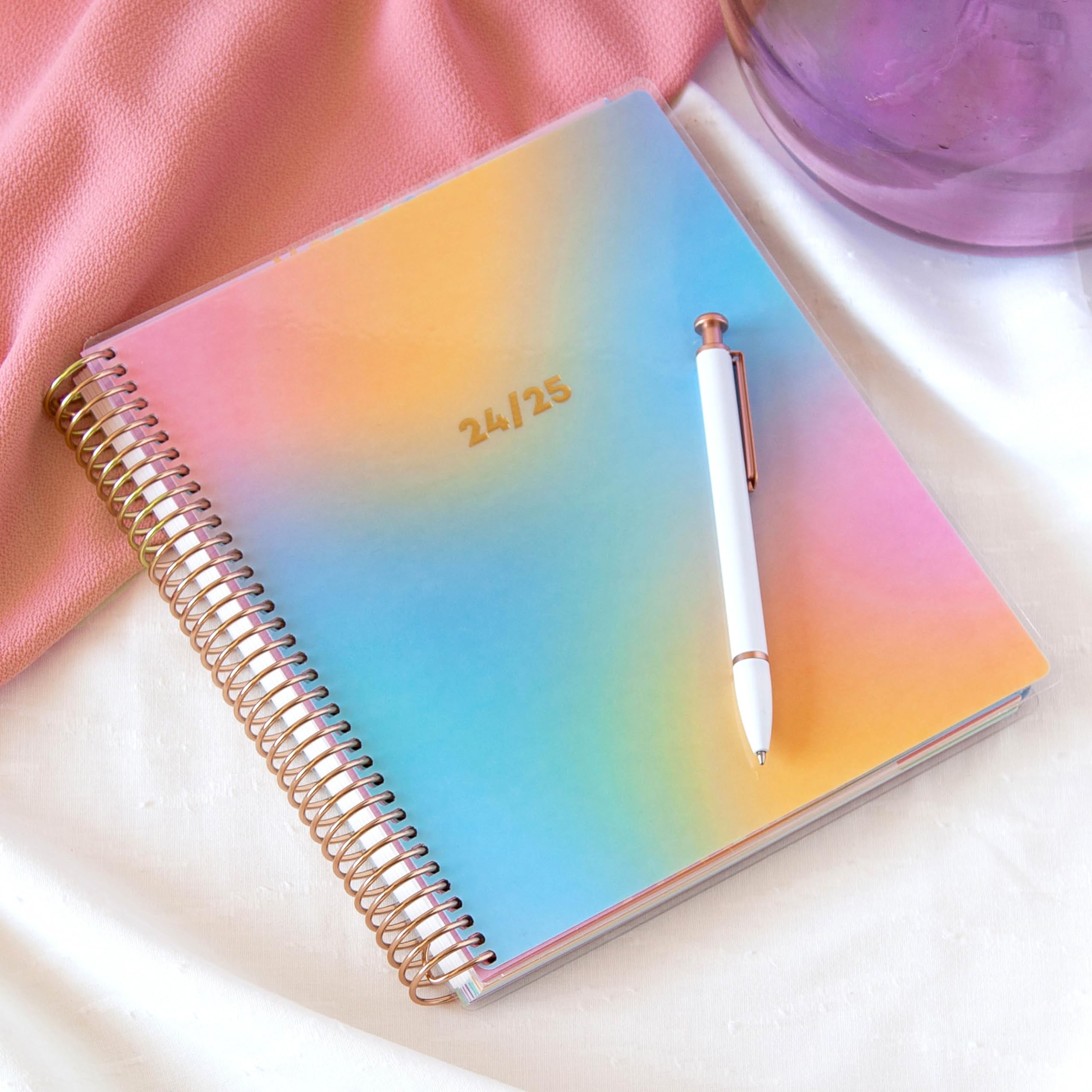 Blue Sky Livewell 2024-2025 Academic Planner - Weekly & Monthly Calendar, 7